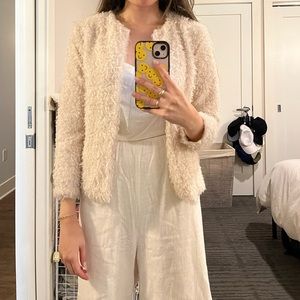H&M fuzzy jacket